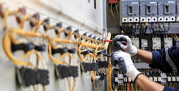 Professional Electrician technician working in Onset, MA